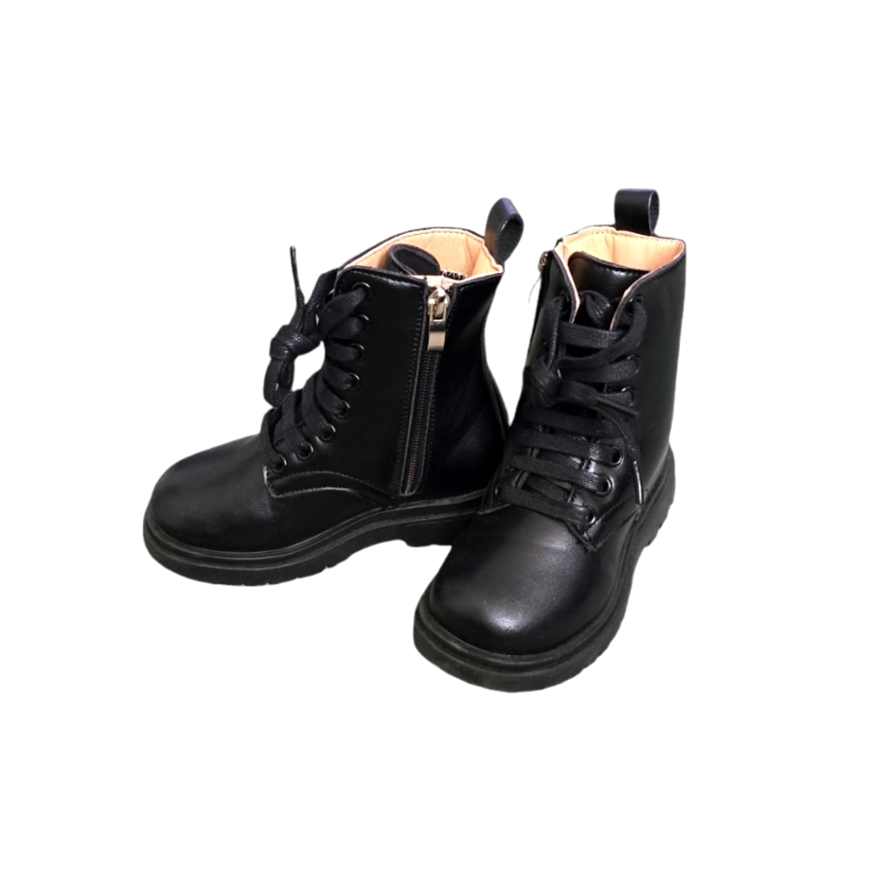 Toddler Black  Boots